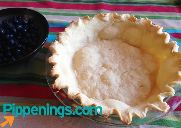 Blueberry Pie Crust