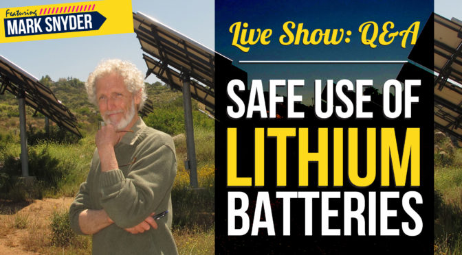 Lithium safety and battery health