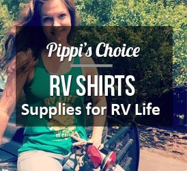 Pippi's RV Living Merchandise and T shirts